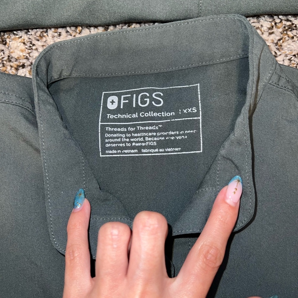 Figs bonsai grey Rafaela top